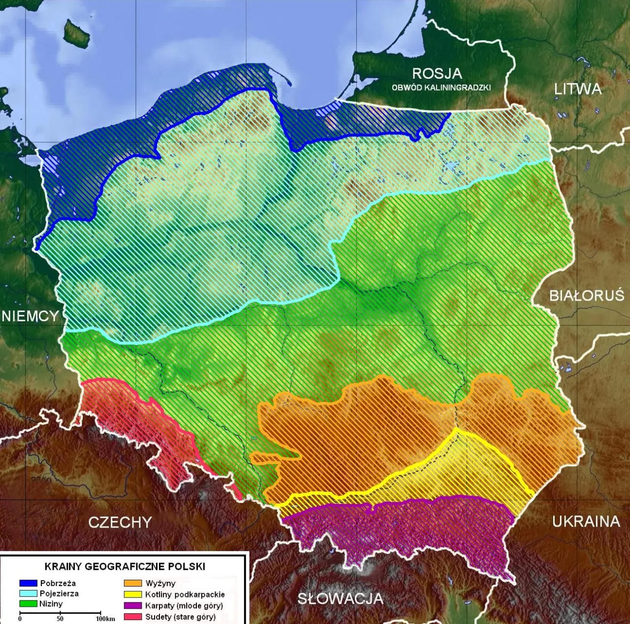 Pasy rzeźby terenu Polski – poznaj różnorodność krajobrazu kraju