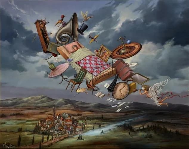 Tomasz Sętowski malarstwo: Odkryj tajemnice jego surrealistycznych obrazów