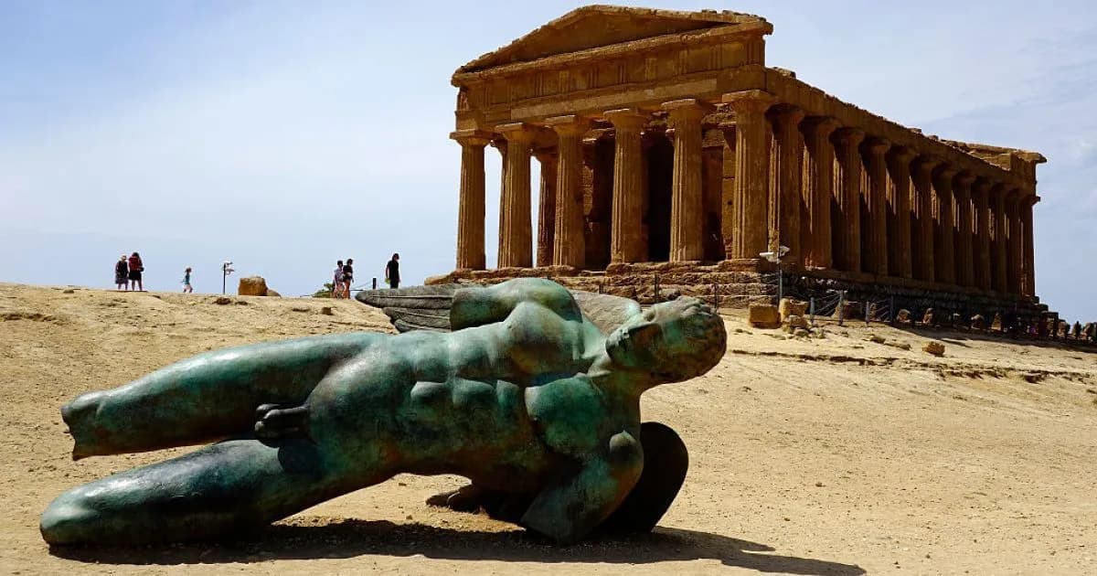 Igor Mitoraj w Piazza Armerina: Odkryj fascynujące rzeźby i wystawę